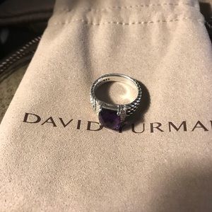 Authentic David Yurman Amethyst Wheaton Ring